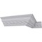 Ekena Millwork 1 7/8"H x 1 7/8"P x 2 3/4"F x 94 1/2"L, (1" Repeat) Classic Roped Crown Moulding MLD01X01X02CL - alternate 2